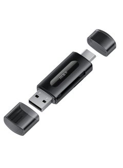 اشتري Jinghua Type-C / USB2.0 TF+SD 2 في 1 Card Reader Multi-Function Reader (Black) في السعودية