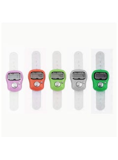 Buy 5 Pcs Electronic Tasbeeh Counter Tally Counter Finger Digital Tasbeeh Counter in UAE