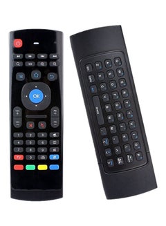اشتري Wireless Remote Control Keyboard For Android TV Black في السعودية