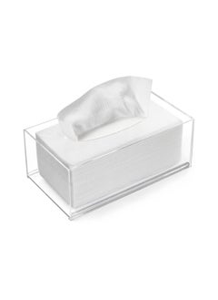 اشتري Transparent acrylic tissue storage box 22*10*8cm في الامارات