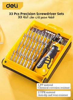 Buy Precision Screwdriver Set 33 Driver Bit Set Pocket Screwdriver Tool Set in Saudi Arabia