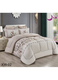 Buy Summer Duvet Set 4 Pieces One And A Half Modern Design Heavy Filling And Beautiful Shape in Saudi Arabia