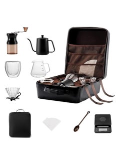 Buy V60 Set,Pour Over Coffee Maker Set with Carry Case,Drip Coffee Maker Set for Coffee Lover in UAE