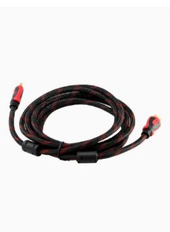 Buy HDMI Cable Length 3m Black/Red in Saudi Arabia