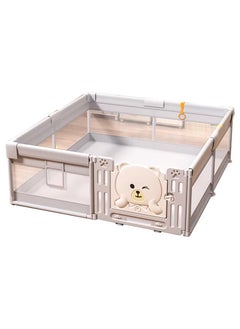 اشتري Baby Playpen Small Infant Play Pen with Gates Robust Safety Playpen Indoor Outdoor Children's Toy Pen Activity Toddlers Playpen في الامارات