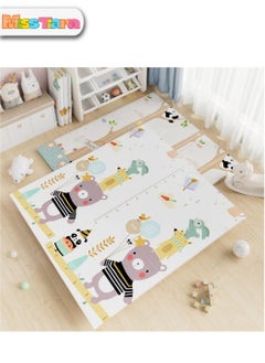 اشتري Baby Crawling Mat , 200 x 180 x 1 cm Non Toxic Floor Mat,Double-Sided Waterproof Baby Play Mat for Toddler Boy Girl في الامارات