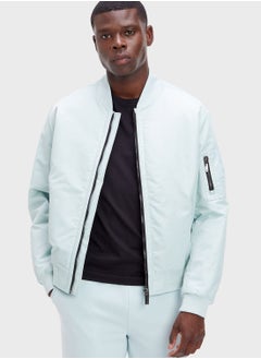 Buy Micro Satten Hero Bomber Jacket in UAE