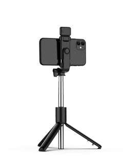 Buy Bluetooth Selfie Stick Tripod, Mobile Phone Holder, Live Streaming Tripod Stand, Selfie Tripod with Fill Light in Saudi Arabia