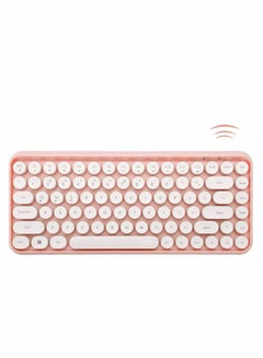 Buy Wireless Bluetooth Keyboard, Mini Portable 84-Key, Compatible Android, Windows, PC, Tablet in UAE
