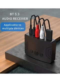 Buy BT5.3 Car Wireless Receiver 3.5MM Wireless Car Adapter in UAE