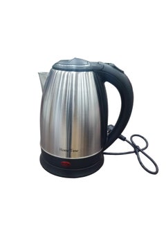 Buy Electric kettle, 1.8 liters, 1800 watts, silver color in Saudi Arabia
