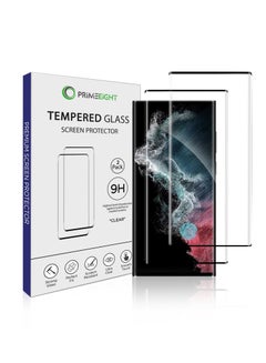Buy Samsung Galaxy S22 ULTRA Screen Protector [ 2 PACK ] 6.8 Inch Display - Ultra Thin 9H Hardness Tempered Glass Easy to Install HD Clear Screen Protector S22 ULTRA in Saudi Arabia