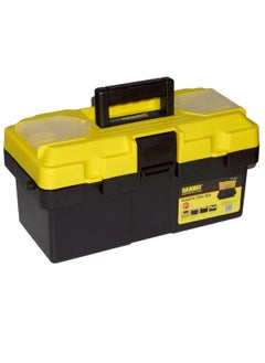 اشتري 19 inch Plastic Tool Box with Handle (8819) Black 48.9 x 23.9 x 20.2cm في الامارات