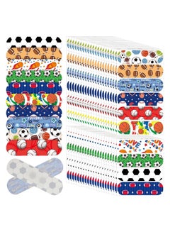 Buy 200 Pieces Kids Cartoon Bandages, Flexible Adhesive Colorful Cute Bandages, Waterproof Knuckle Fingertip Breathable Stickers, Protection Care Cuts for Girls Boys Children(10 Styles) in UAE
