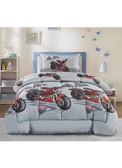 Buy Elevate Kids' Bedrooms with our Reversible Cartoons Printed 3-Piece Comforter Set in Saudi Arabia