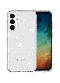 Buy Samsung Galaxy A55 Case Crystal Clear, [Never Yellow Technology] [10FT Mil-Grade Protection] Transparent Slim Cover Women Men Samsung Galaxy A55 Case 6.6 inch, Glitter in Saudi Arabia