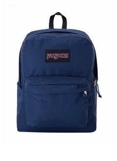 Buy JanSport SuperBreak Classic Casual Backpack Back to School Bag 26L - Navy in UAE