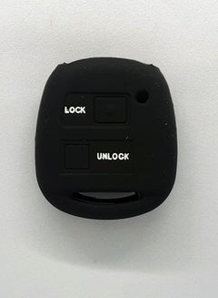 Buy 2 Buttons Silicon Car Key Cover For Toyota in UAE