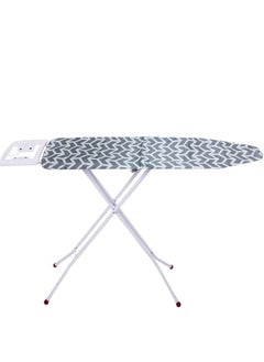 Buy Ironing Board Cover Heat Resistant Gray 130x50cm in Saudi Arabia