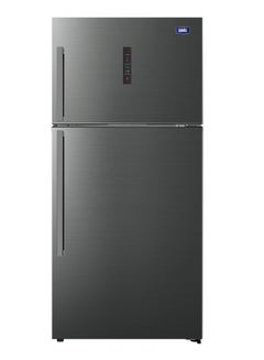 Buy Haas Double Door Refrigerator, 564L, with Inverter, Silver, HRK129SDIN in Saudi Arabia