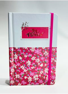 Buy In Flower A6 Printed Notebook Size 14.5*10.5 Hot Pink in Egypt