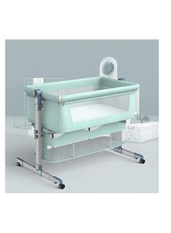 Buy Coolbaby Portable Removable Folding Adjustable Height Spliced-Size Baby Crib Baby Sleeping Bed Cradle Baby Cot in UAE