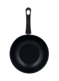 اشتري Vetro Open Wok Non Stick (Coating Interior) 24X7.5Cm  Wine Red K797008/24 في السعودية