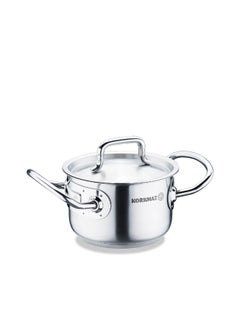 Buy Korkmaz Gastro Proline Stainless Steel Saucepan, 12 cm in Saudi Arabia