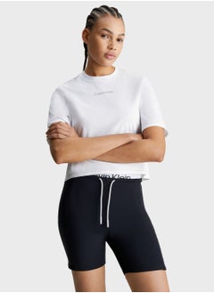 Buy Logo Cropped T-Shirt in Saudi Arabia