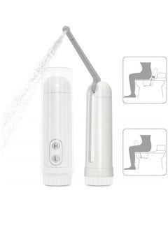 اشتري Portable Travel Bidet, IPX6 Waterproof Electric Bidet Sprayer with Automatic Decompression Film and Nozzle 180 Degree Adjustment في السعودية