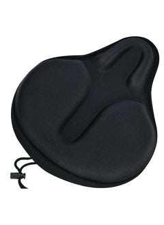 Buy Exercise Bike Seat Cushion Cover, Bicycle Saddle Cover with Wide Foam and Extra Soft Gel Padded for Women and Men in Saudi Arabia