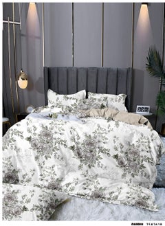 Buy Printed Comforter Set 4-Pcs Single Size All Season Decorated Reversible Single Bed Comforter Set With Super-Soft Down Alterntaive Filing,Mercury in Saudi Arabia