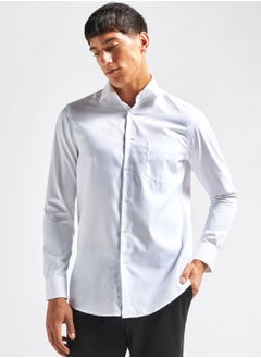 Buy Pocket Detail Regular Fit Shirt in Saudi Arabia