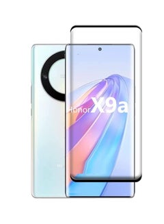 Buy Screen Protector for Honor X9a Full Coverage Full Glue 3D Curved Tempered Glass HD Film For Honor X9a 5G in UAE