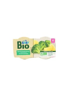 Buy Baby Bio Brocoli And Potato Puree 120g Pack of 2 in UAE