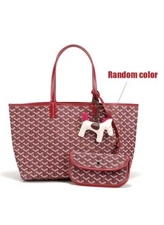 Buy Printed Shopper Tote Red Pony Pendants Random in Saudi Arabia