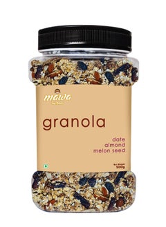 اشتري Date, Almond & Melon Seed Granola 500g في الامارات