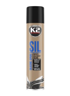 Buy K2 SIL Silicone Spray - Comprehensive Protection and Maintenance for Vehicle Rubber Seals Against Freezing and Wear in Saudi Arabia