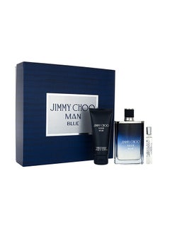 اشتري Jimmy Choo Blue Man Set Edt 100Ml + 7.5Ml Spray + 100Ml Sg في الامارات