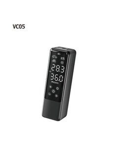 Buy VC05 Fast Inflation Portable Precise Air Replenishment Intelligent Digital Displaycar Inflation Pump Black in UAE