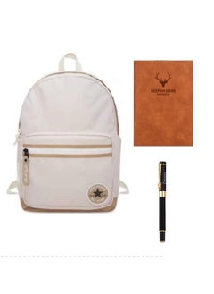 Buy School Season Sports And Leisure Fashion Trend All-Match School Backpack Three-Piece Suit set in Saudi Arabia