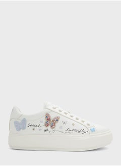 اشتري Low Top Lace Up Sneakers في السعودية