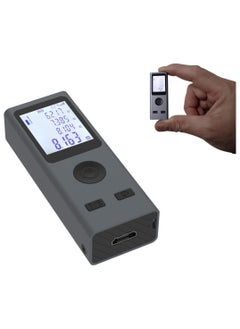 اشتري Mini Laser Distance Meter 30M - Smart Measure Device, Portable Digital Range Finder, USB Charging, Rechargeable Handheld Tool في الامارات