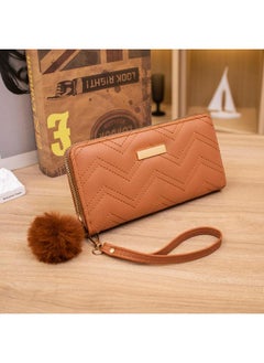 Buy Ladies Coin Purse New Wave Pattern Iron Long Wallet Spot Live Gift Small Bag in Saudi Arabia