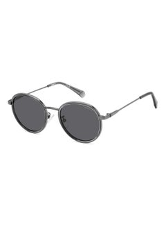 Buy Unisex Polarized Metal Sunglasses Pld 4173/G/S/X Grey 47 - Lens Size: 47.3 Mm - Dk Ruthen in UAE