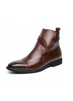 Buy New Men's Casual Leather Boots in Saudi Arabia