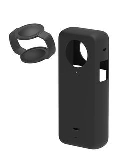 Buy Silicone Case Compatible with Insta360 One X3 with Lens Cover in Saudi Arabia
