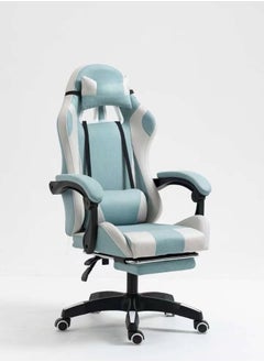 Buy Fabric Gaming Chair with Footrest in Saudi Arabia