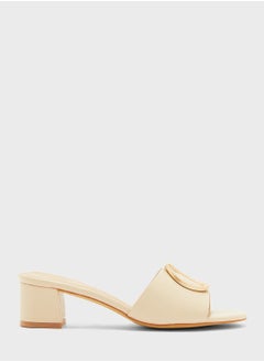 Buy Wide Strap Block Heel Sandals in UAE