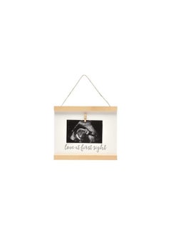 Buy Sonogram Love At First Sight Wall Art Wooden Clip Baby Keepsake Frame Genderneutral Baby Girl Or Baby Boy Nursery Décor Accessory Pregnancy Announcement Picture Frame in Saudi Arabia